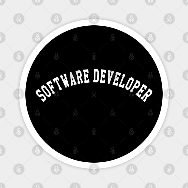 Software Developer Magnet by KC Happy Shop